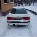 Białe Audi 90 NG