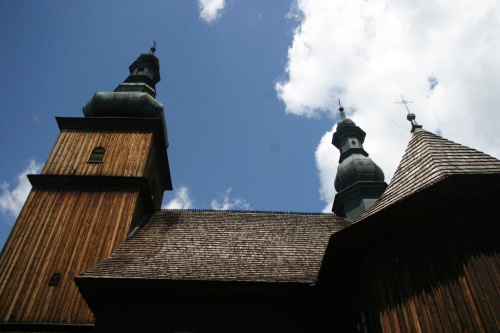 Kościół p.w. Świętych Apostołów Szymona i Judy Tadeusza w Łętowni z lat 1760-1765. #kościoły #ArchitekturaDrewniana