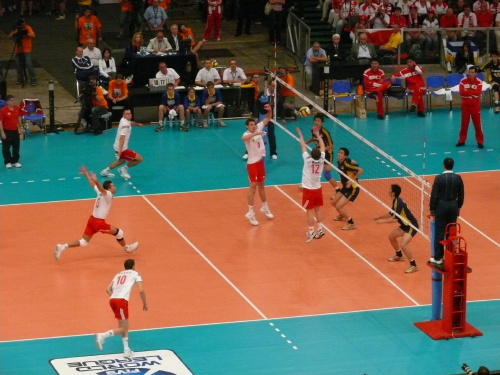 Katowicki spodek liga swiatowa 2008 Polska : Chiny 3:1