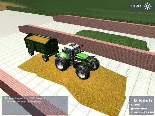 Deutz Agrotron X720 #LandwirtschaftsSimulator2008 #Deutz #Agrotron #X720