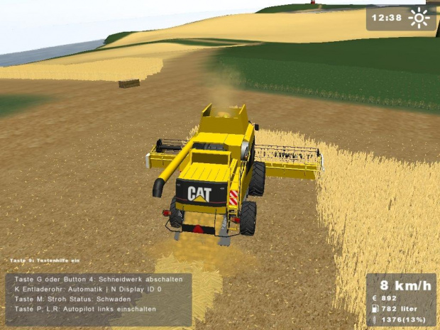 Caterpillar LEXION 480 R #Caterpillar #LEXION480 #CAT #LandwirtschaftsSimulator2008