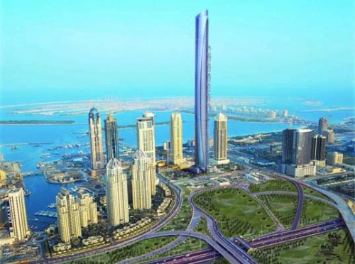 DUBAJ-Pentominium - najwyższy apartamentowiec świata