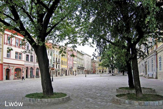 Lwów - Stare Miasto.
Rynek.