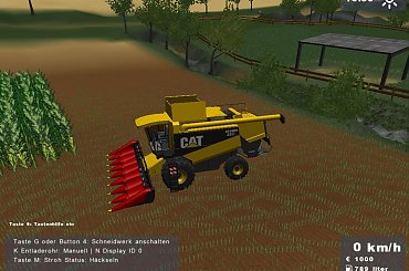 CAT Lexion 480 #CAT #Lexion #LandwirtschaftsSimulator2008
