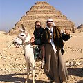 'Nie ściskajcie proszę tak tej uzdy, Wam wesoło a ja się uduszę' ;-) #Egipt #egzotyczne #piramida #osioł