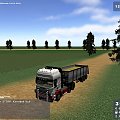 Scania z naczepą #Scania #LandwirtschaftsSimulator2008