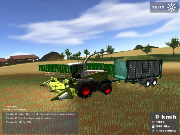 Claas Jaguar 870 #ClaasJaguar870 #Claas #LandwirtschaftsSimulator2008 #Landwirtschafts #Simulator