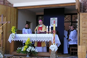 Foto Nicewicz  I Wojewódzkie Biegi Pokoju Im. Sługi Bożego Jana Pawła II. Msza Św. w Kościele Najświętszego Serca Jezusowego w Koźle gmina Kolno w dniu 03-06 -2006r #Nicewicz #Parafa #Najświętszego #Serca #Jezusowego #WKoźle #powiat