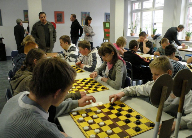 Turniej województwa kujawsko-pomorskiego szkół specjalnych Liga Warcabowa - Wiosna 2011. SOSW Toruń, dn. 24.03.2011r.