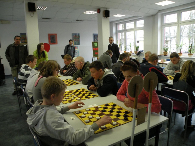 Turniej województwa kujawsko-pomorskiego szkół specjalnych Liga Warcabowa - Wiosna 2011. SOSW Toruń, dn. 24.03.2011r.