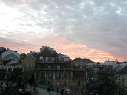 niebo nad Starym Miastem #Lublin #zabytki