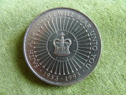 1993 Queens 40th Anniversar​y Five Pound