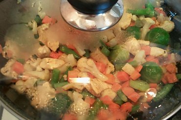 #kurczak #ryż #curry #warzywa