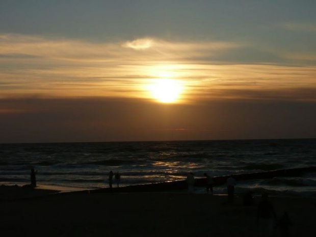 #morze #zachód_słońca #wieczór