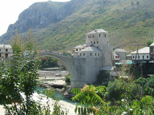 Mostar i jego slynny most #Bałkany #podróże #wakacje #Mostar #BośniaIHercegowina
